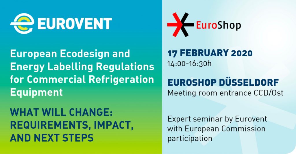 2020 - Eurovent to host expert seminar at EuroShop 2020