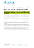 PP - 2020-07-14 - Eurovent Position Paper on the smart readiness indicator draft act
