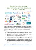 PP - 2021-10-14 - Joint industry statement for evidence based and better policy making