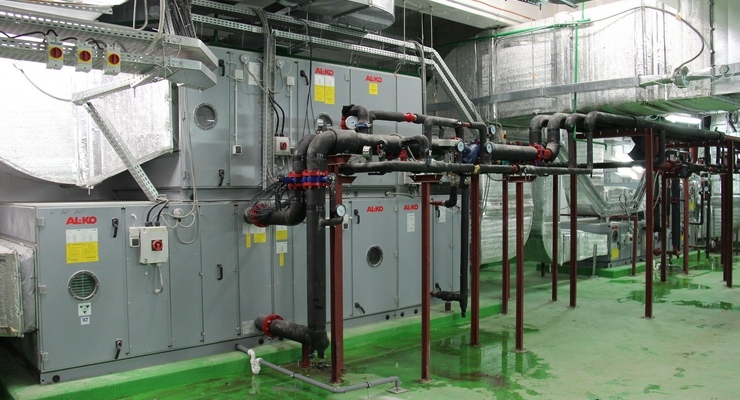 2017-03 - Example of an air handling unit installation